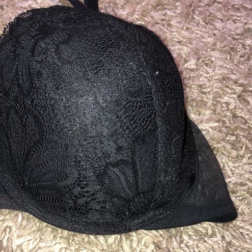 Victoria's Secret cup lace bra size 36DD lace bra black Vs bra sexy causal  bra​ - $27 - From Paydin