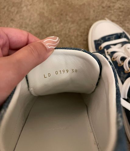 Louis Vuitton LV Sneakers Blue Size 8 - $440 (46% Off Retail) - From Amanda