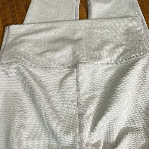 DYI Leggings Herringbone Grey White Size Medium - $28 - From Michelle