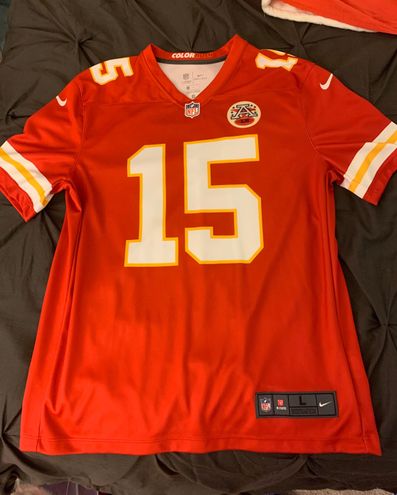 NFL Chiefs Mahomes Jersey Color Rush Red Size L - $50 (57% Off Retail) -  From Meghan