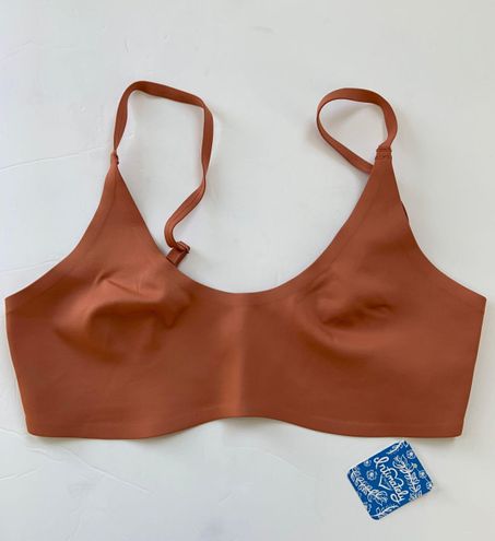 Free People Stella Scuba Bralette in Brown