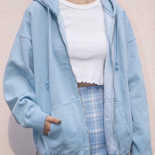 light blue christy hoodie