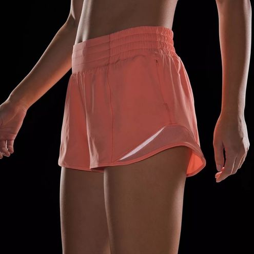 Lululemon Hotty Hot High Rise Gym Shorts Sunny Coral 12 NWT - $79 New With  Tags - From Marie