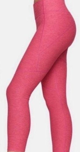 Outdoor Voices Womens Small Warm Up Crop Legging Flamingo Pink