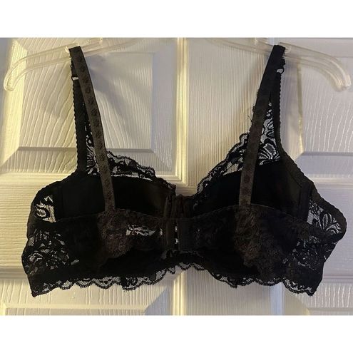 SheIn Black Lace Lined Bralette NWT Size XL - $7 New With Tags