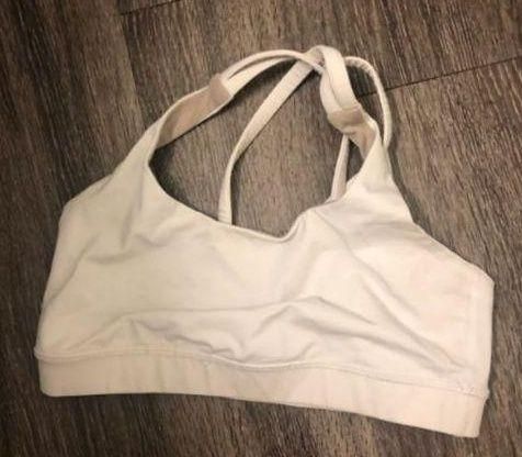 Lululemon White Sports Bra Sz 6 - $21 - From Sunny