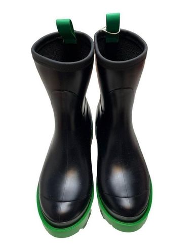 GIA Borghini - Nib - Giove Wellington Boots Size 38 Black Green