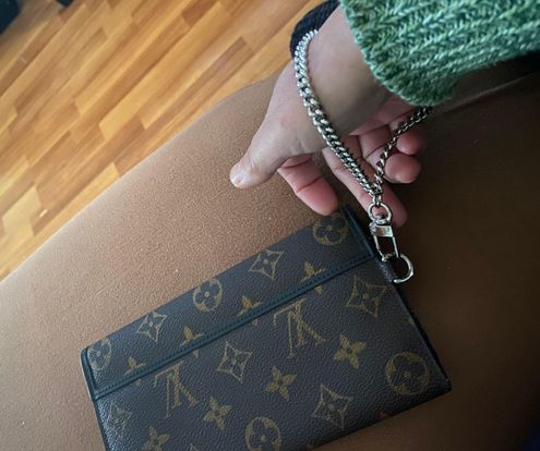 Shop Louis Vuitton Monogram Macassar Ron Wallet Louis Vuitton and