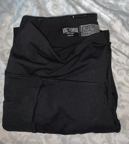 Victoria's Secret Mesh Leggings Black Size M - $23 (54% Off Retail