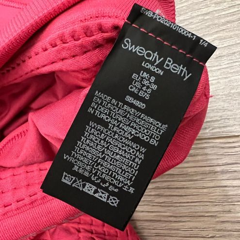 NWT Sweaty Betty [ Small ] Stamina Sports Bra in Tayberry Pink