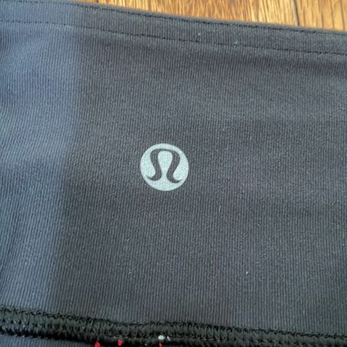 LULULEMON Groove Flare Legging Yoga Pants Reversible Black Size 8