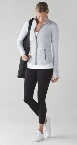 Lululemon Define Jacket in Gray (Wee Are From Space Nimbus Battleship) Sz.  4 - $42 (67% Off Retail) - From Olivia