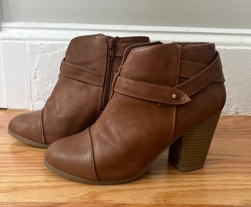 Lauren conrad brown booties Clearance