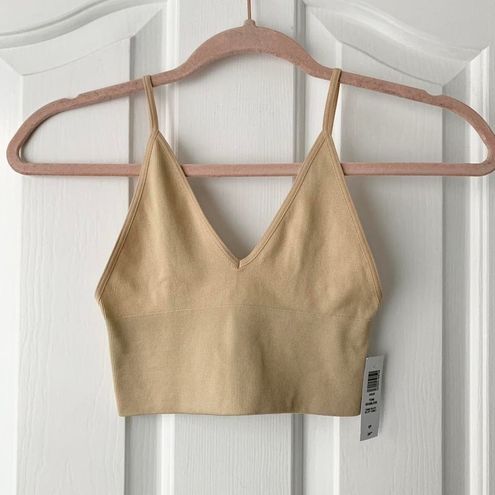 Aritzia Talula Toni Seamless Tank Tan - $20 (28% Off Retail) New