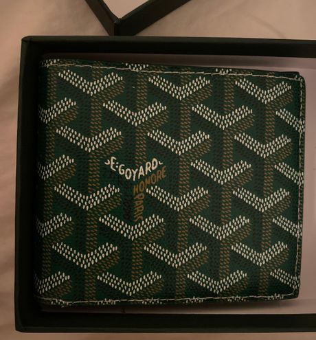 NEW GOYARD Victoire Wallet Green  Goyard wallet, Goyard, Green