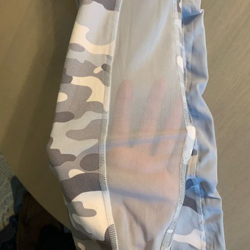 Fabletics Gray and Pink Camo High Waisted Leggings Multiple Size