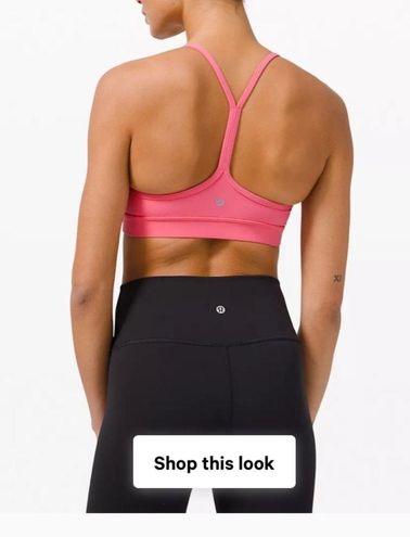 Lululemon Flow Y Bra Nulu Light Support Bra Purple - $20 (58% Off Retail) -  From Olivia