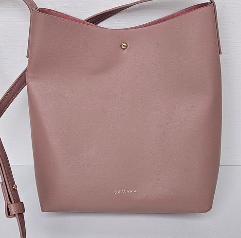 Samara Medium Shoulder Bag Peony/Dirty Pink