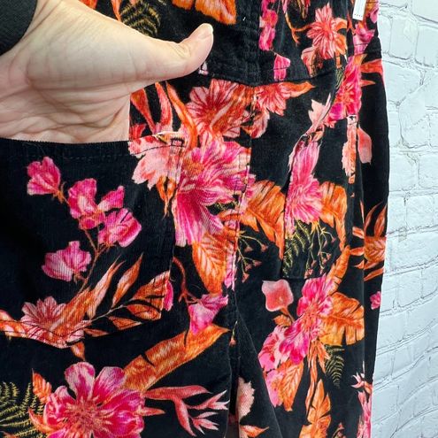 No Boundaries Juniors Corduroy Floral Pants Size XL High Rise Flare Leg  Hippie - $28 - From ChasingTags