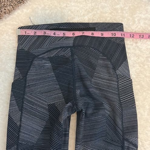 Lululemon Speed Up Legging Etch Hail Midnight Navy Size 6