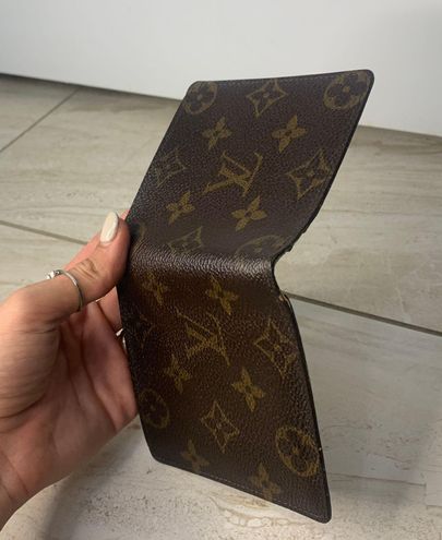 Leather wallet Louis Vuitton Brown in Leather - 24963992