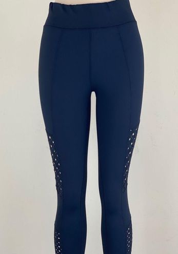 Carbon 38 Eyelet Side Panel Legging in Black Size M - $86 - From Lizanne