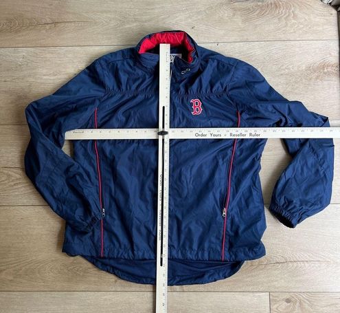 Red Sox G-III Sports Boston Women's Navy Blue Nylon Running Hoodie Jacket  Mint Size L - $59 (50% Off Retail) - From Danielle