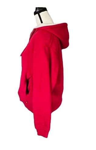 Bubbabearshop BubbaHoodie - Comfortable Sherpa Giant Pullover Red