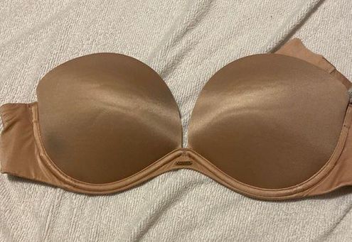 PINK - Victoria's Secret Victoria secret nude strapless bra size 34D - $25  - From julia