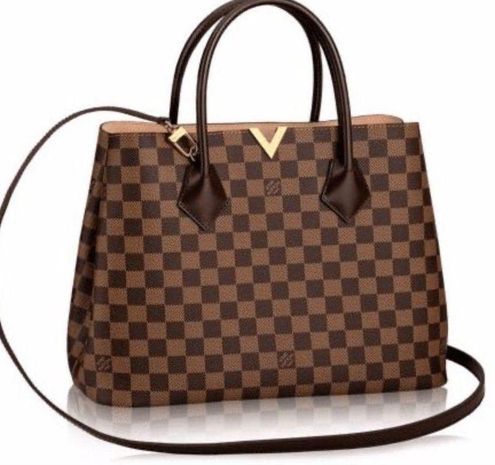 Louis Vuitton Kensington Damier Ebene 2 Way Brown - $1600