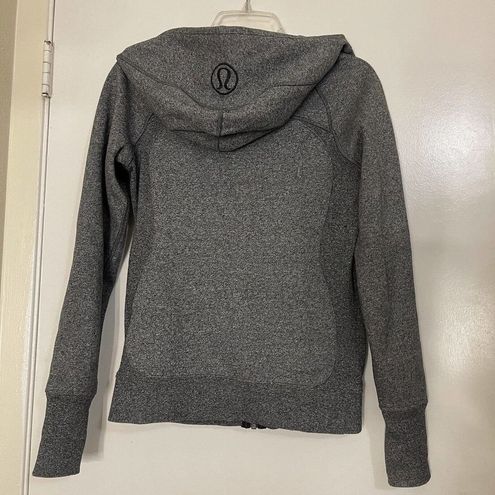 Lululemon Scuba Full-zip Hoodie In Heathered Speckled Black | ModeSens