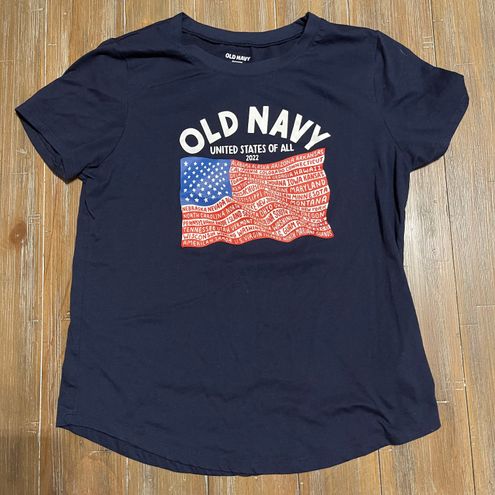 Old Navy 4th Of July Shirt Blue - $2 (90% Off Retail) - From Ks