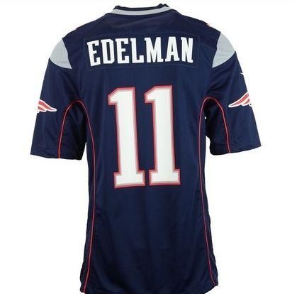 COPY - Nike on field Julian Edelman New England patriots sewn NFL