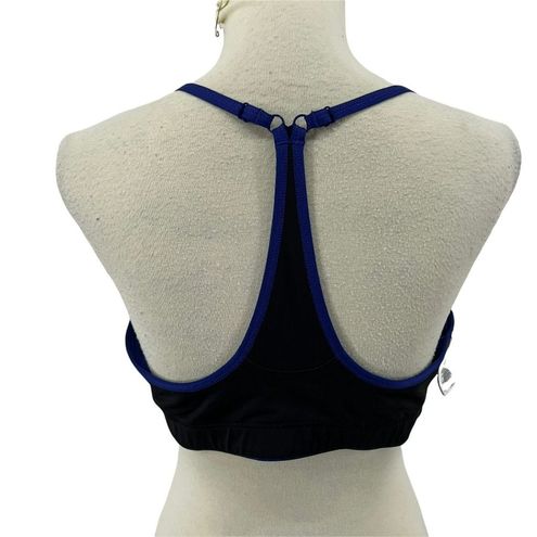 Adidas Womens Reversible T Strap Sports Bra Purple Black Large Pull Over -  $23 - From W