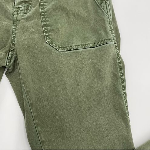 J.Crew Pants Green Slim Fit Pockets Zipper Ankle Women Size 29 Army Olive -  $36 - From Jupiter Juniper