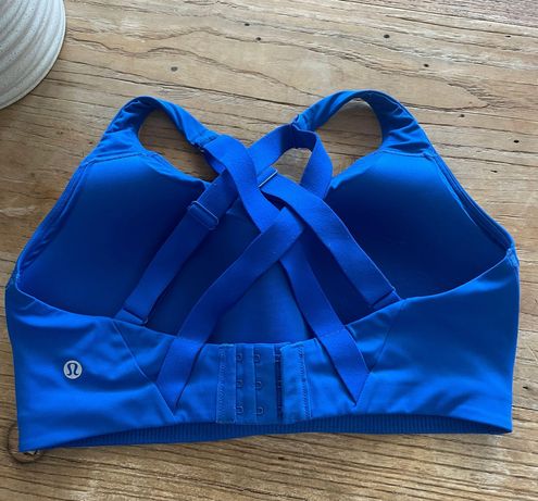 Lululemon Energy Bra High Support 34DD Blue Size 34 E / DD