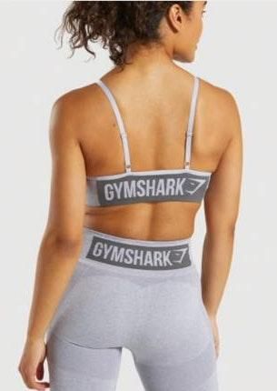 Gymshark Flex Strappy Sports Bra Gray - $25 (28% Off Retail) New