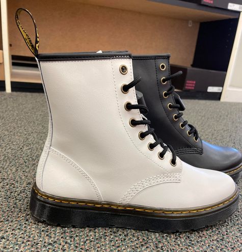 Dr. Martens White Zavala Size 7 - $105 