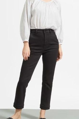 Everlane The Slim-Leg Crop Pant In Washed Black Size 2 - $53 New With Tags  - From Almira