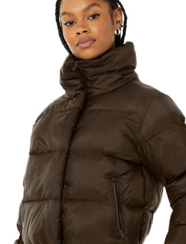 Alo Yoga Gold Rush Puffer Jacket In Espresso Brown Size XS - $190 - From  Lizanne