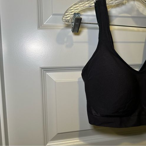 NWT Truekind Black Daily Comfort Wirefree Shaper Bra 2XL Size 2X