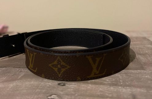 Black lv belt MESSAGE BEFORE BUYING 120cm Message - Depop