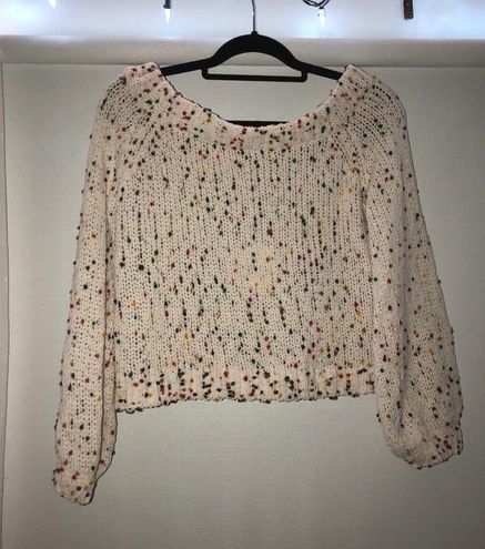 Wild Honey Confetti Sweater Size M 