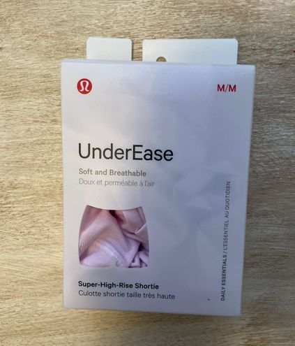 Lululemon NWT UnderEase Super-High-Rise Shortie Underwear in Meadowsweet  Pink Size M - $25 New With Tags - From Mia