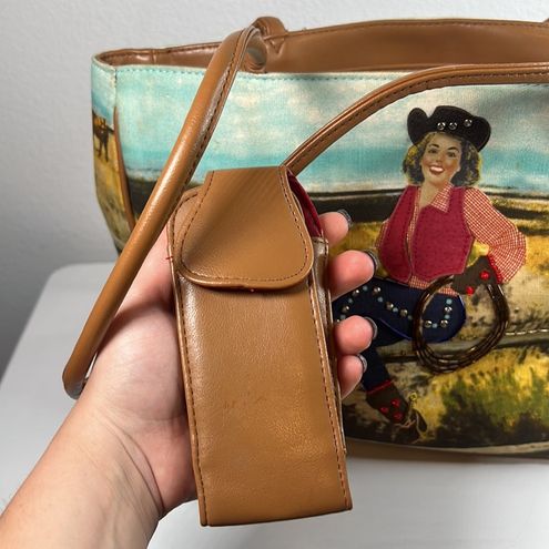 Pinup Cowgirl Purse 