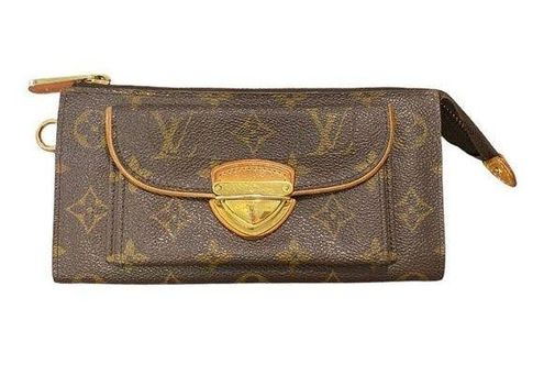 Louis Vuitton Astrid Oversized Long Monogram Brown Wallet