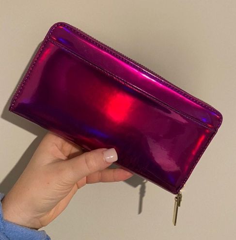 Kate Spade Fuchsia Holographic Wallet Pink - $45 (71% Off Retail) New With  Tags - From Katelyn