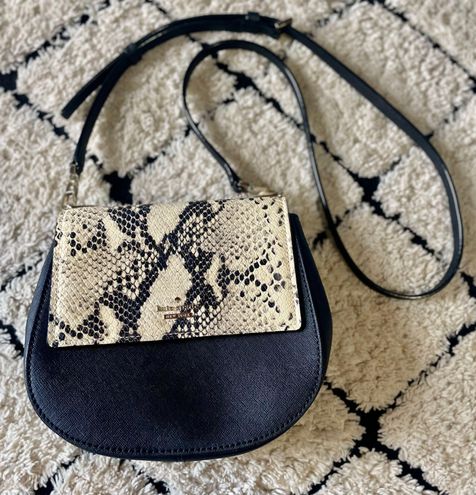 kate spade new york Cameron Street Byrdie Small Snakeskin-Embossed Leather  Crossbody