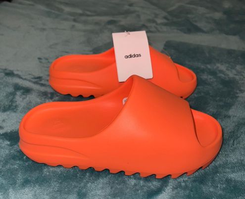 Pre-owned Yeezy Slide Enflame Orange Adidas Back To School