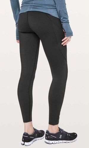 Lululemon Fast and Free Tight II 25 Nulux Black 6 - $76 - From Lily